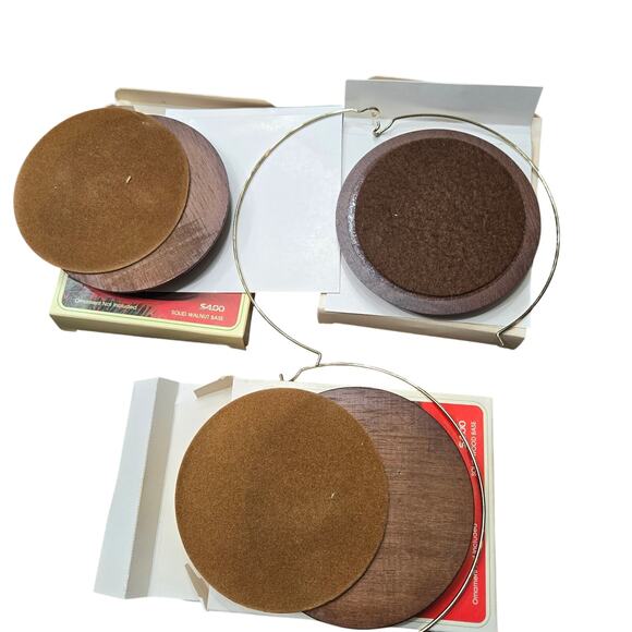 Vintage Hallmark Ornament Display Stands - Set of 3 - 1980s - Picture 5 of 7